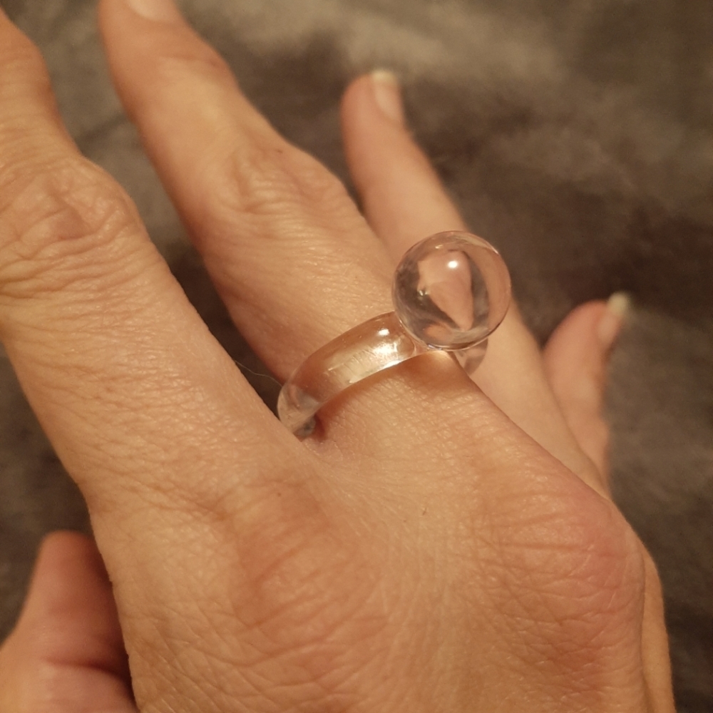 SIX Acrylic Rings 8/9 - Picture 5 of 9